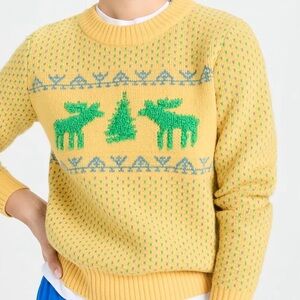 Lingua Franca | Chris Nordic Crew Neck Pullover